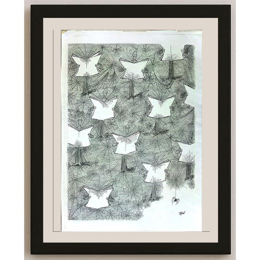 Ercan Akyol 43x30cm Orijinal Karikatür BOD03616