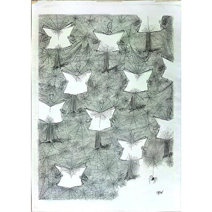 Ercan Akyol 43x30cm Orijinal Karikatür BOD03616