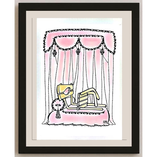 Nezih Danyal 43x30cm Orijinal Karikatür BOD03617