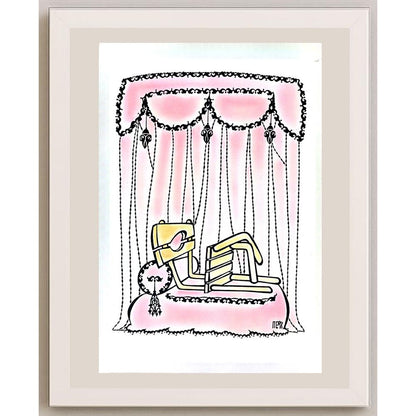 Nezih Danyal 43x30cm Orijinal Karikatür BOD03617