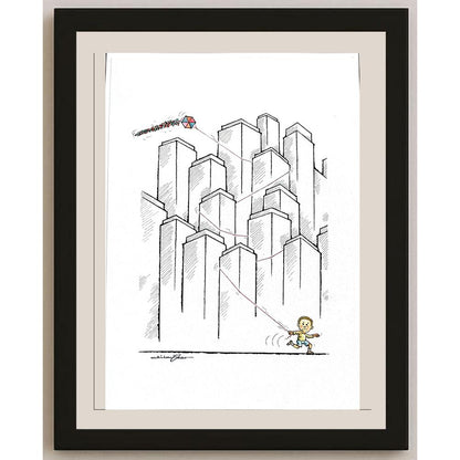 Atila Özer 43x30cm Orijinal Karikatür BOD03621