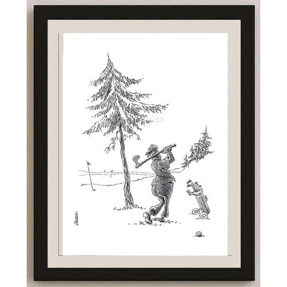 Eray Özbek 43x30cm Orijinal Karikatür BOD03624