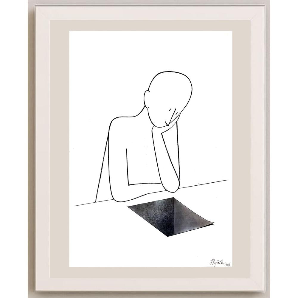 Piyale Madra 43x30cm Orijinal Karikatür BOD03626