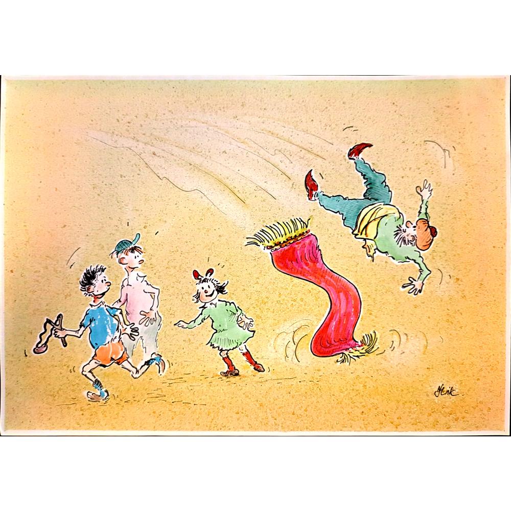 Jiri Mikulecky 29x21cm Orijinal Karikatür BOD03645