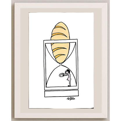 Reshad Sultanovic 29x21cm Orijinal Karikatür BOD03659