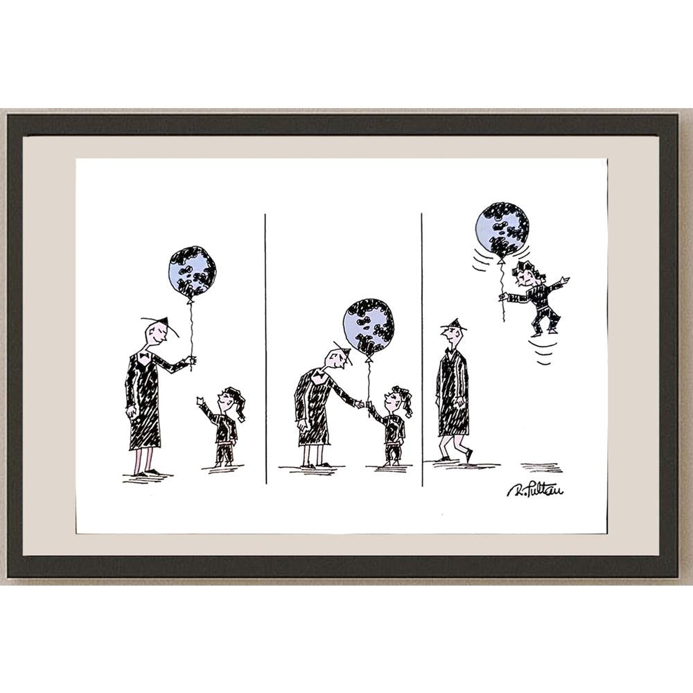 Reshad Sultanovic 29x21cm Orijinal Karikatür BOD03660