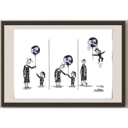Reshad Sultanovic 29x21cm Orijinal Karikatür BOD03660