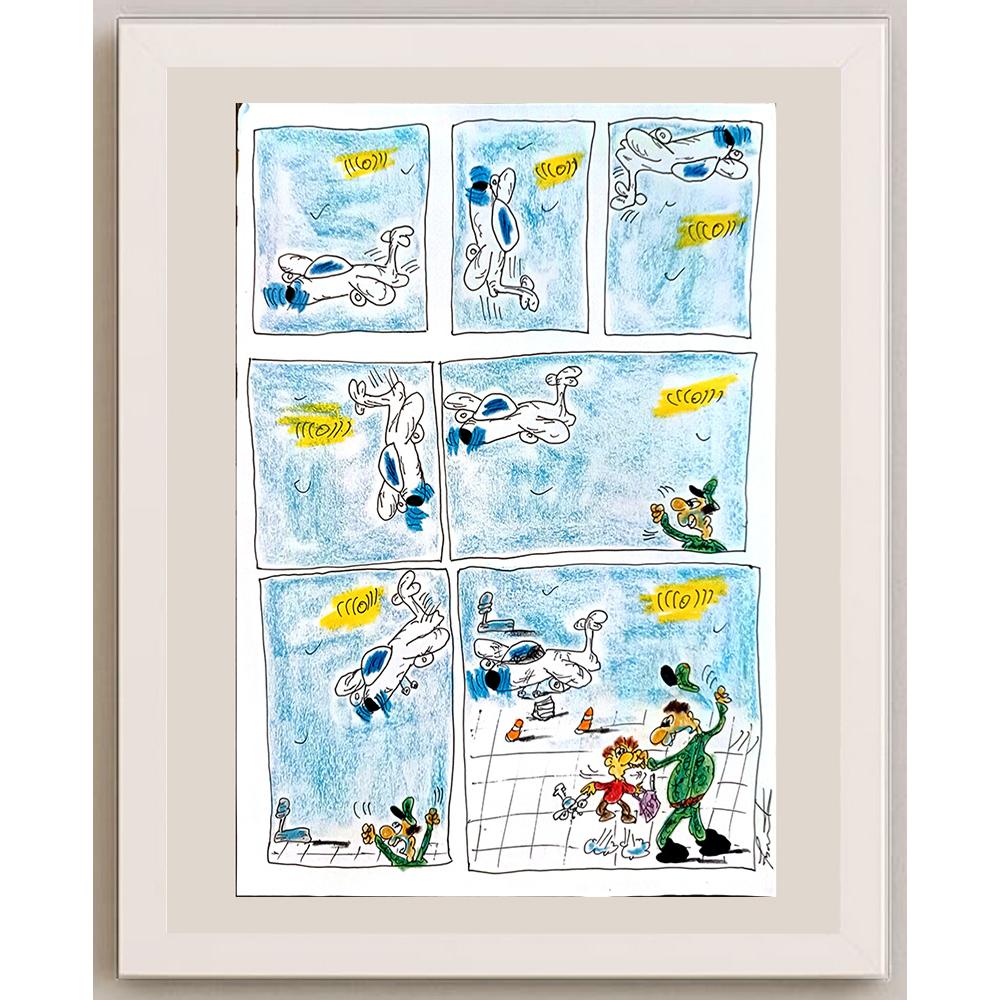 Bartis Silviu 29x21cm Orijinal Karikatür BOD03661