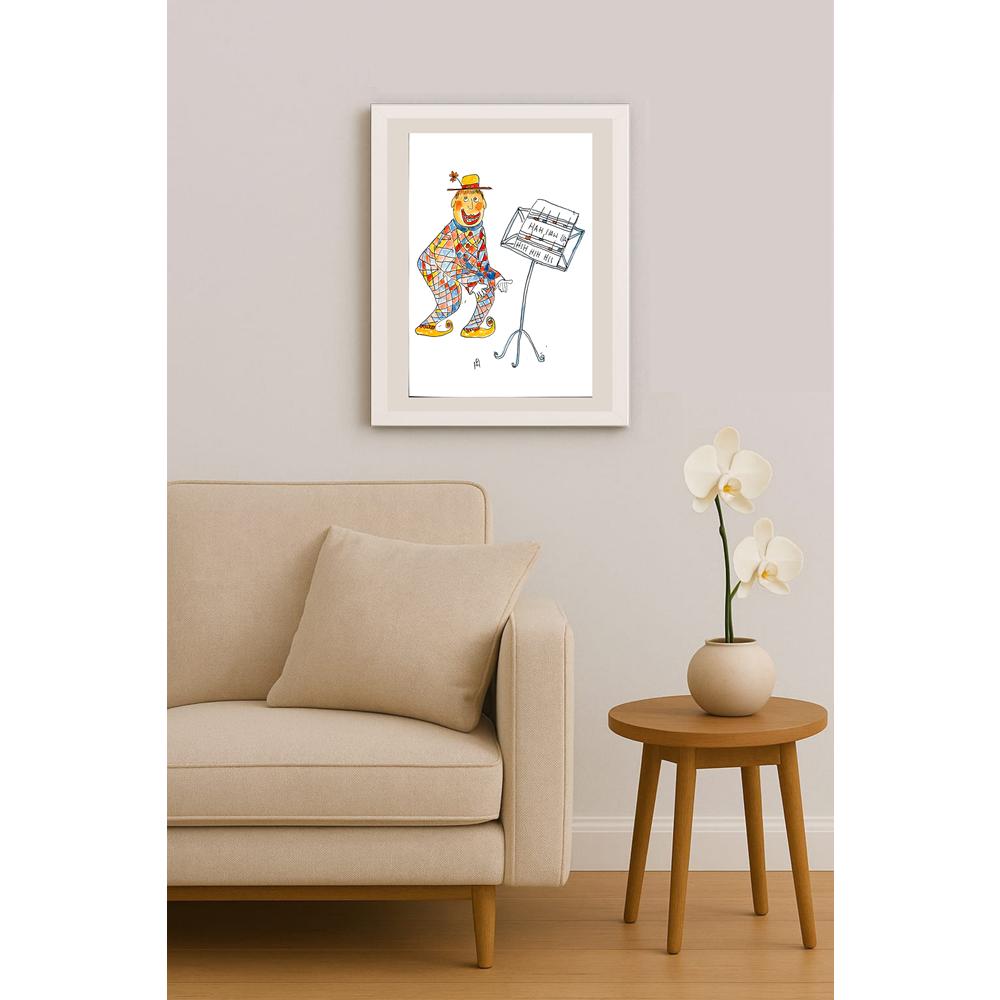 Heino Partanen 29x21cm Orijinal Karikatür BOD03663