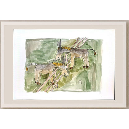 Heino Partanen 29x21cm Orijinal Karikatür BOD03664