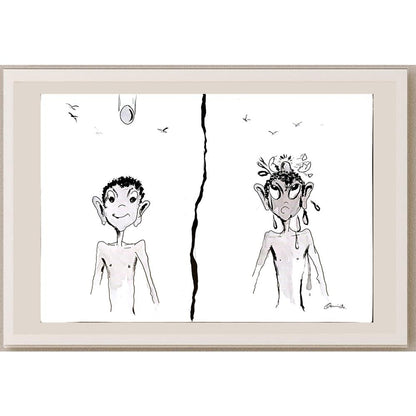 Amit Kumar 29x21cm Orijinal Karikatür BOD03670