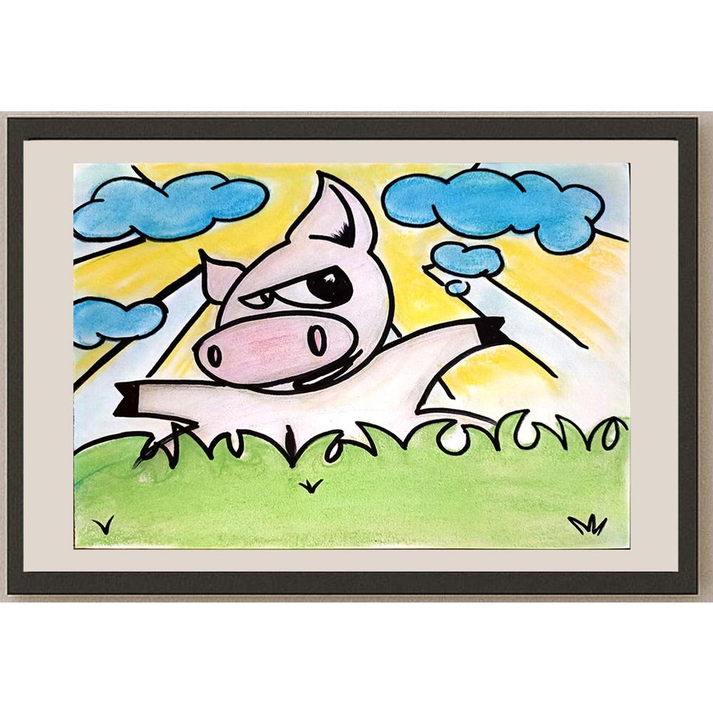 Sadkowski Dawid 29x21cm Orijinal Karikatür BOD03676