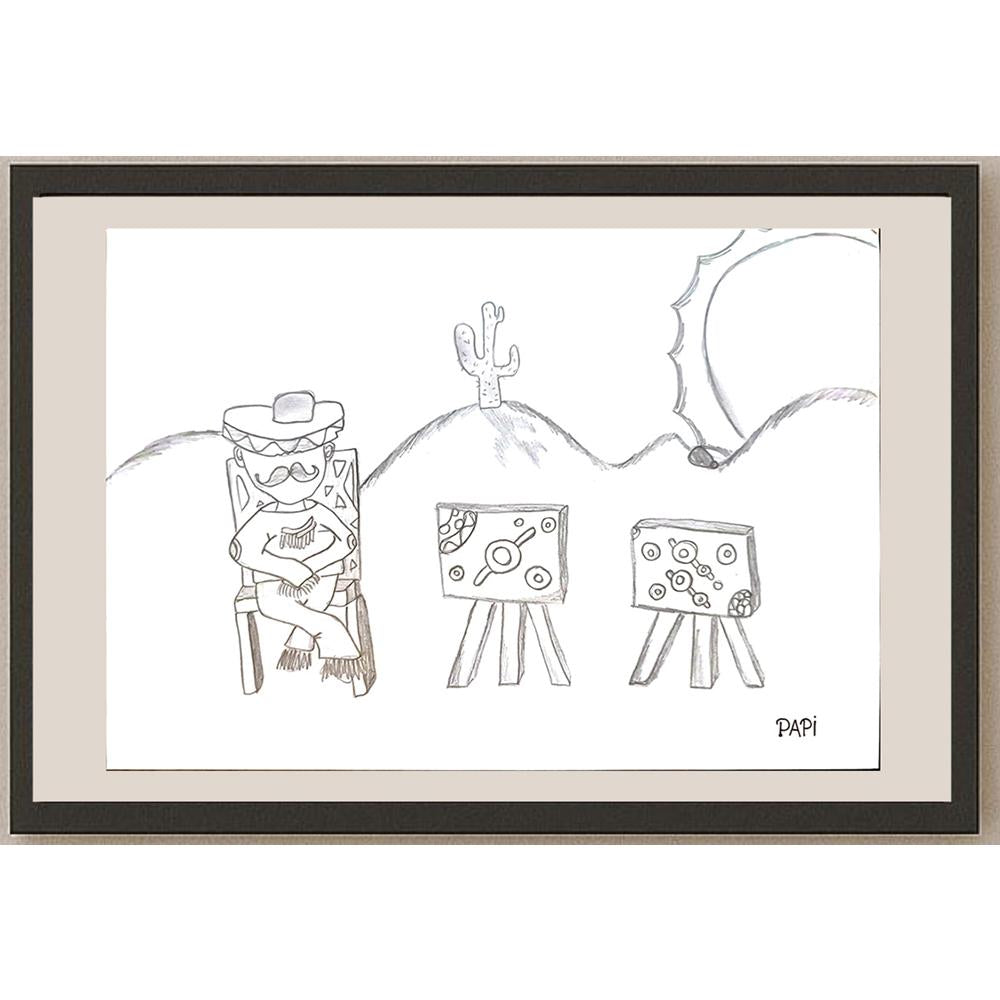 Patryk Janiak 29x21cm Orijinal Karikatür BOD03679