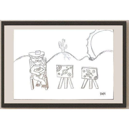 Patryk Janiak 29x21cm Orijinal Karikatür BOD03679