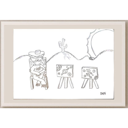 Patryk Janiak 29x21cm Orijinal Karikatür BOD03679