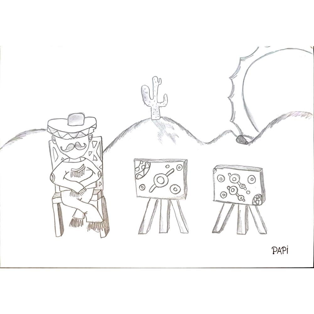 Patryk Janiak 29x21cm Orijinal Karikatür BOD03679