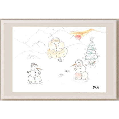 Patryk Janiak 29x21cm Orijinal Karikatür BOD03681