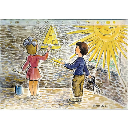 Valery Mohylny 29x21cm Orijinal Karikatür BOD03683