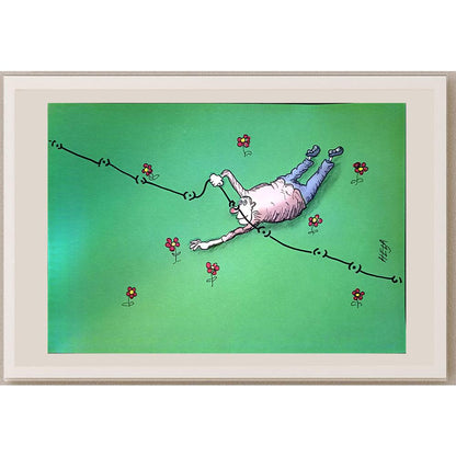 Nedeljko Deretic 29x21cm Orijinal Karikatür BOD03702