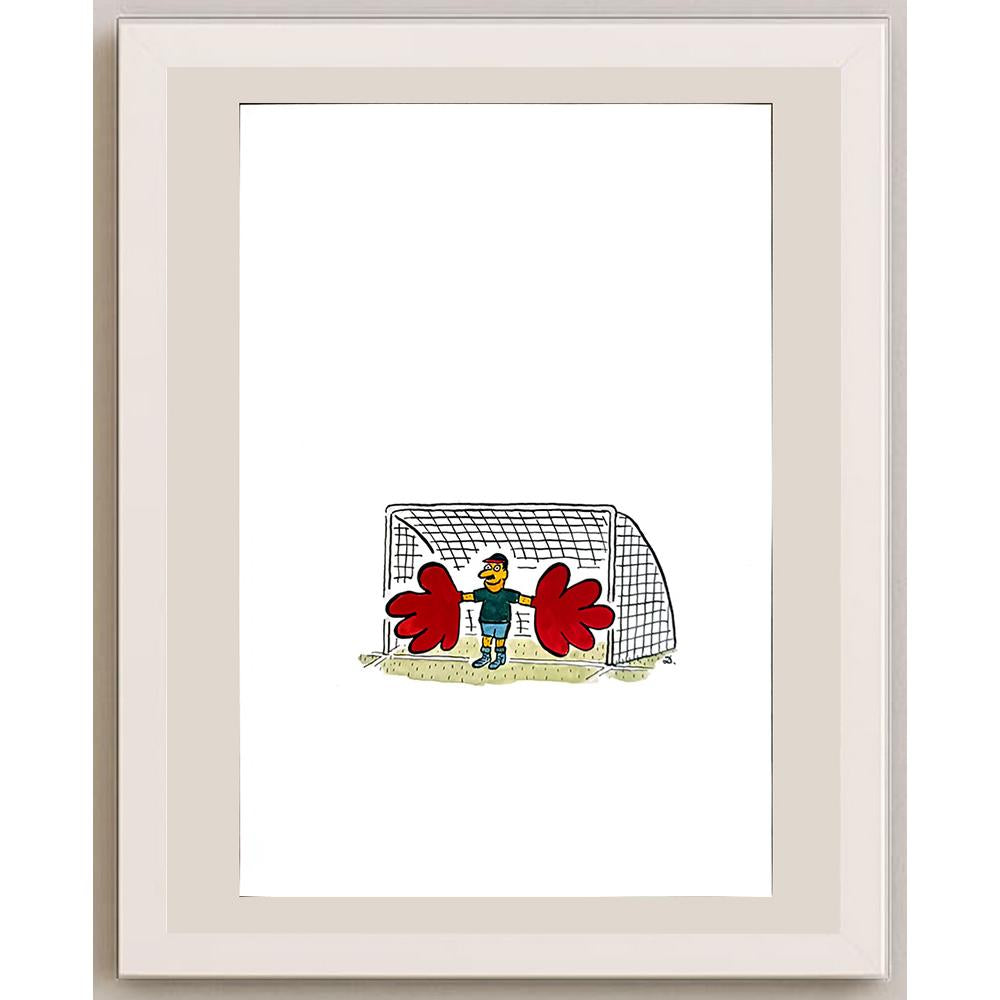 Cor Den Dulk 29x21cm Orijinal Karikatür BOD03704