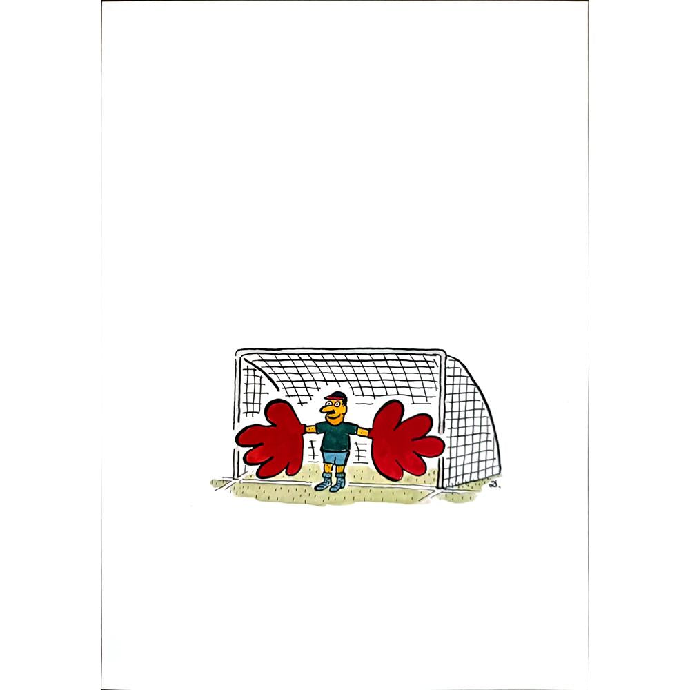 Cor Den Dulk 29x21cm Orijinal Karikatür BOD03704