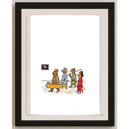 Cor Den Dulk 29x21cm Orijinal Karikatür BOD03705