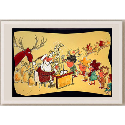 Midhat Ajanovic 29x21cm Orijinal Karikatür BOD03718