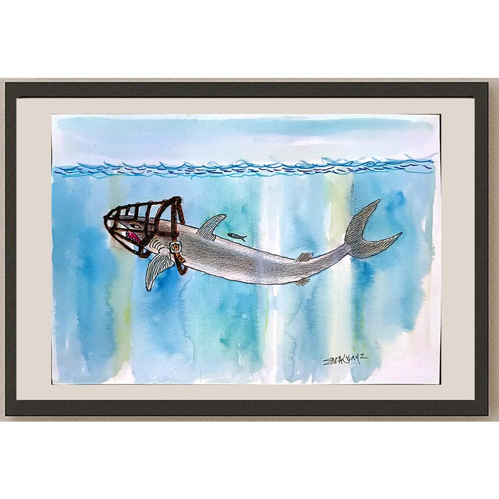 Bacoulis Serafim 29x21cm Orijinal Karikatür BOD03728