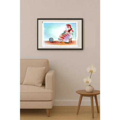 Lubomir Kotrha 29x21cm Orijinal Karikatür BOD03741