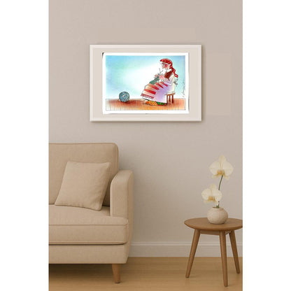 Lubomir Kotrha 29x21cm Orijinal Karikatür BOD03741