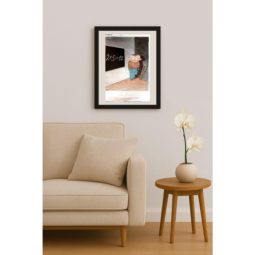 Seyran Caferli 29x21cm Orijinal Karikatür BOD03743