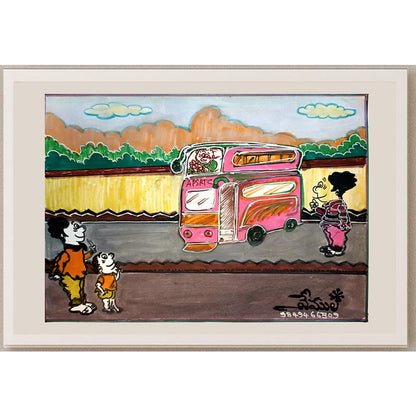 Vemula Rajamouli 29x21cm Orijinal Karikatür BOD03749