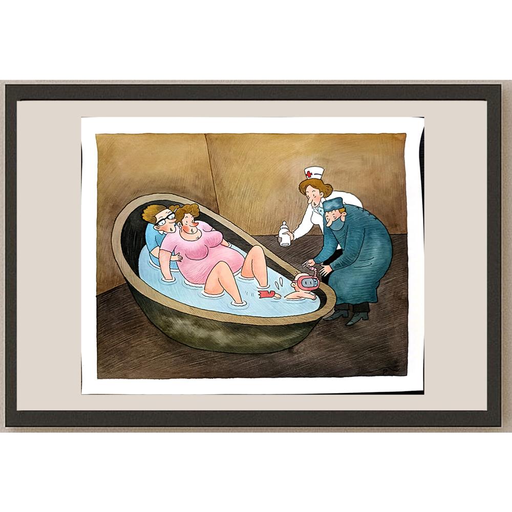 Young Sikoh 33x26cm Orijinal Karikatür BOD03758
