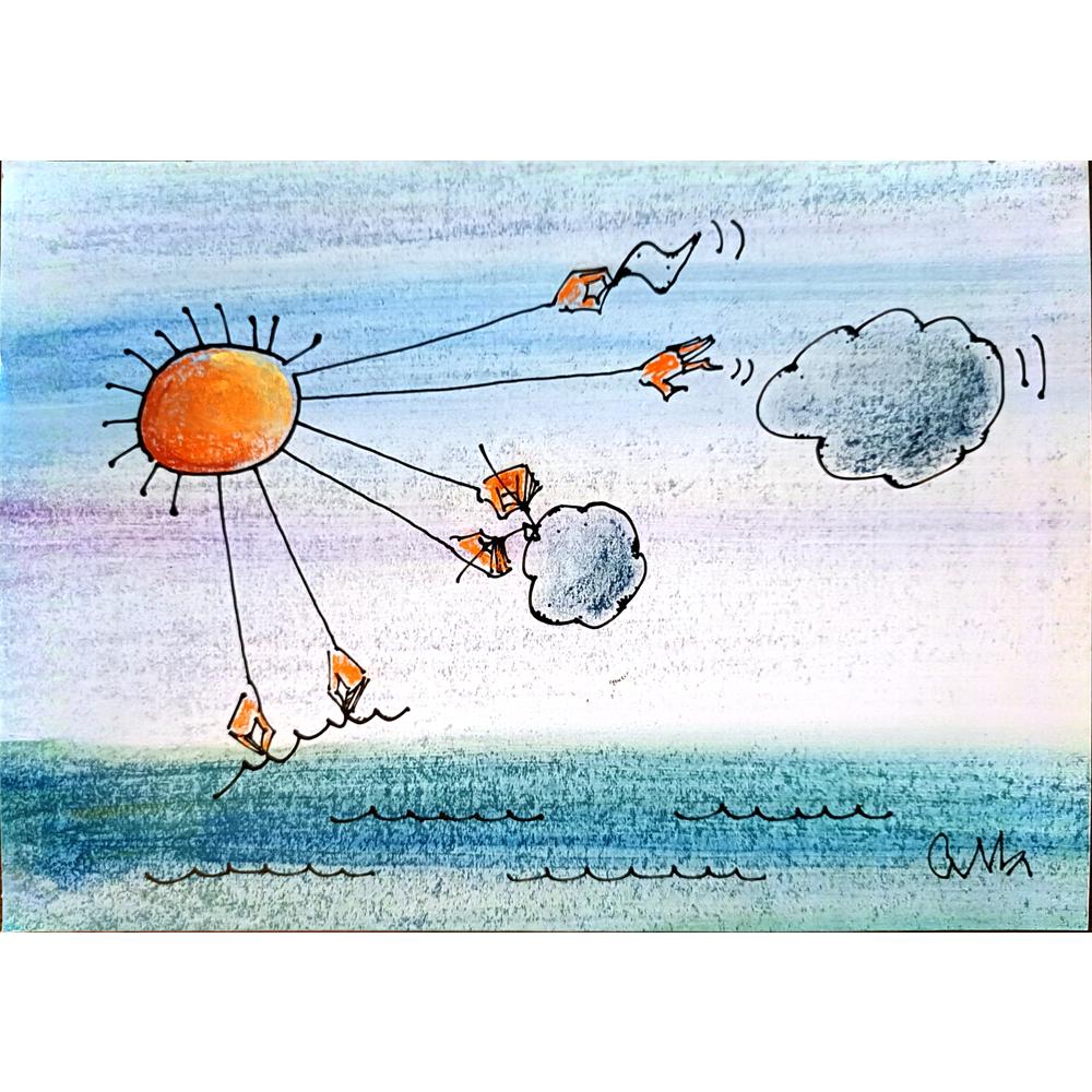 Naberezhnykh Serhiy 29x21cm Orijinal Karikatür BOD03761