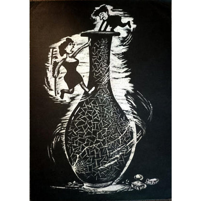 Xin Cai 29x21cm Orijinal Karikatür BOD03769
