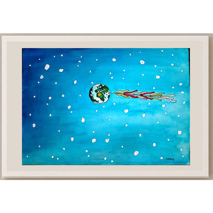 Lubomir Kotrha 29x21cm Orijinal Karikatür BOD03772