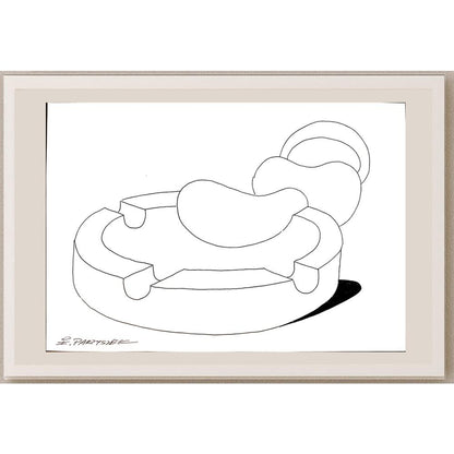 Ireneusz Parzyszek 29x21cm Orijinal Karikatür BOD03775