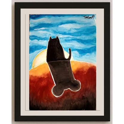 Tomasz Woloszyn 29x21cm Orijinal Karikatür BOD03776