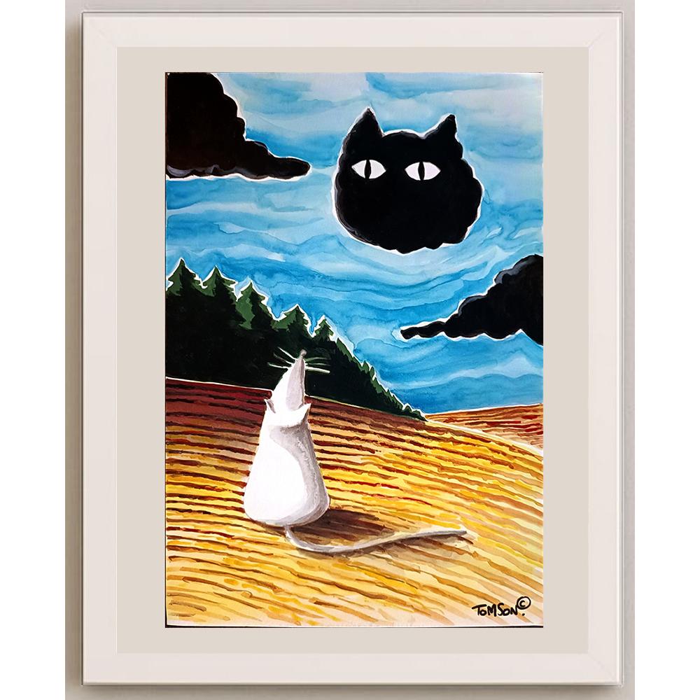 Tomasz Woloszyn 29x21cm Orijinal Karikatür BOD03777