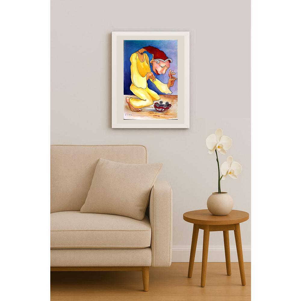 Dorota Chwatek 29x21cm Orijinal Karikatür BOD03778