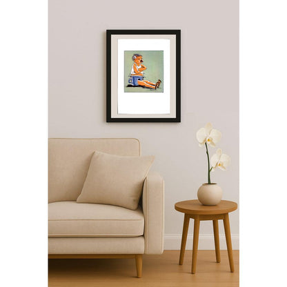 Gasımhanli Bayram 29x21cm Orijinal Karikatür BOD03786