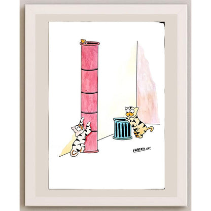Heru Kurnianto 29x21cm Orijinal Karikatür BOD03790