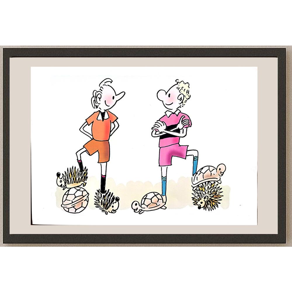 Ma Heng Chao 29x21cm Orijinal Karikatür BOD03799