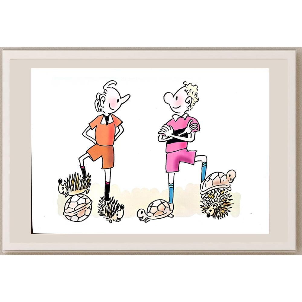 Ma Heng Chao 29x21cm Orijinal Karikatür BOD03799