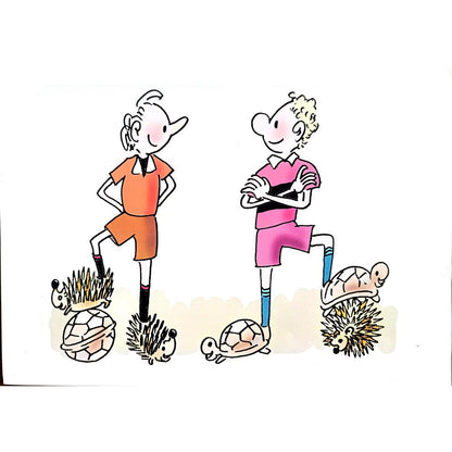 Ma Heng Chao 29x21cm Orijinal Karikatür BOD03799