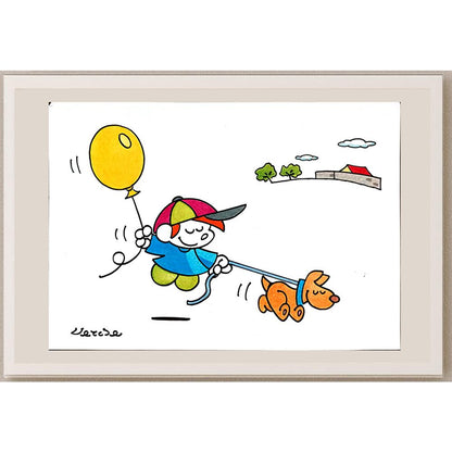 Marcelo Barreto De Lacerda 29x21cm Orijinal Karikatür BOD03808