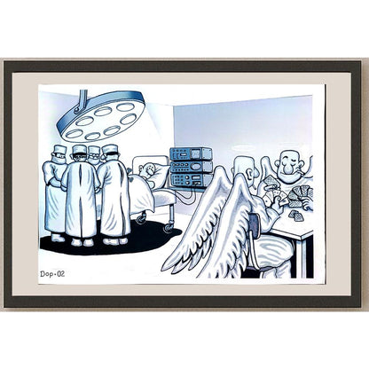 Ruslau Dolzenets 29x21cm Orijinal Karikatür BOD03809