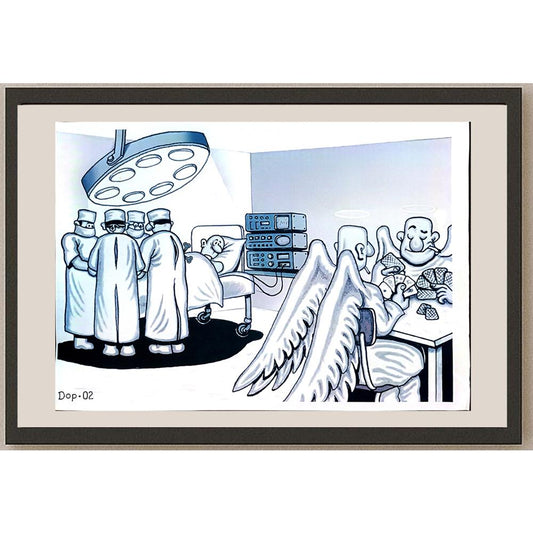 Ruslau Dolzenets 29x21cm Orijinal Karikatür BOD03809