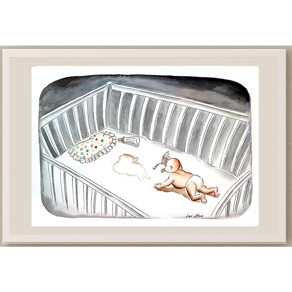 Lei Hao 29x21cm Orijinal Karikatür BOD03821
