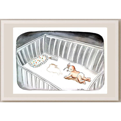 Lei Hao 29x21cm Orijinal Karikatür BOD03821